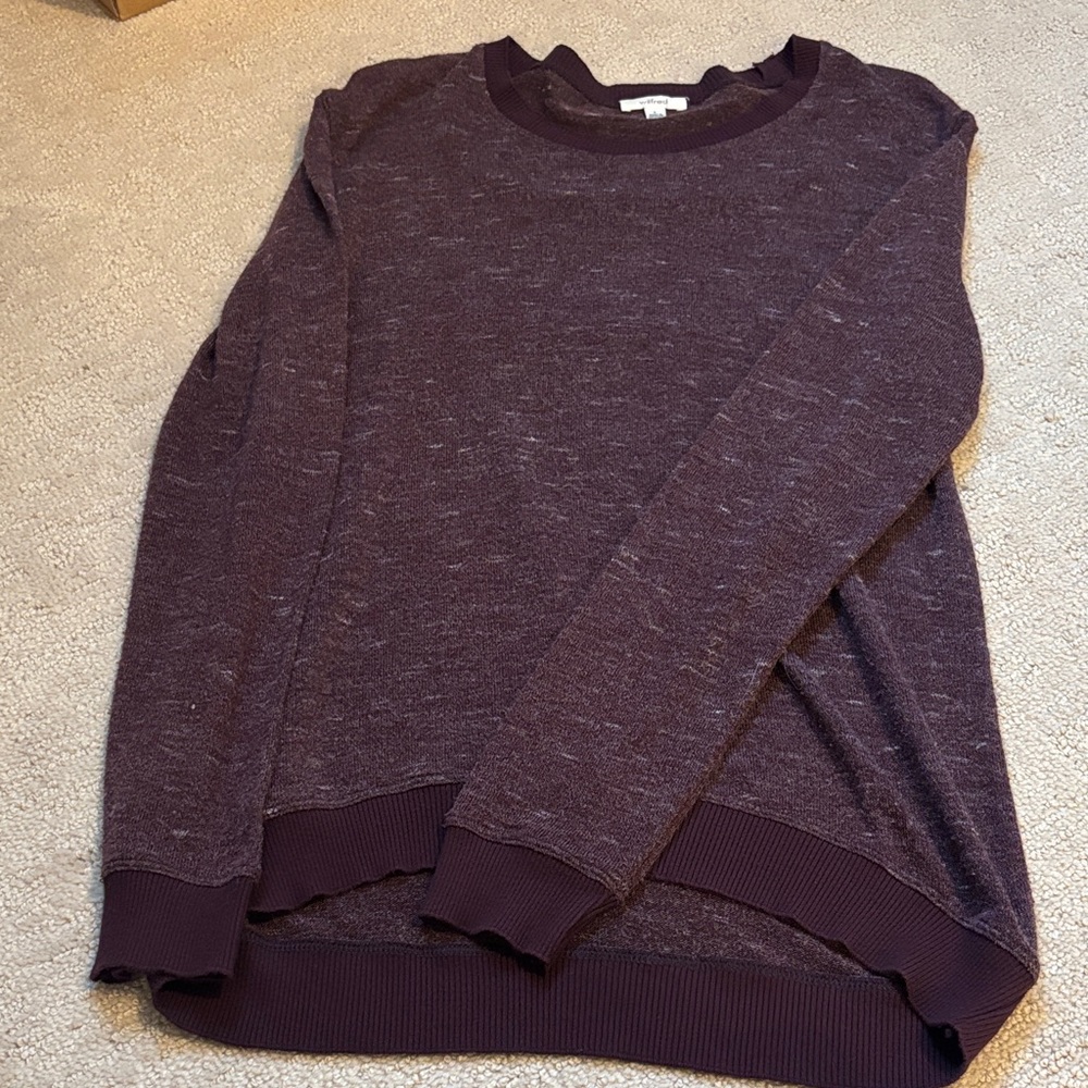 Wilfred Purple Sweater